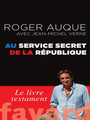 cover image of Au service secret de la République